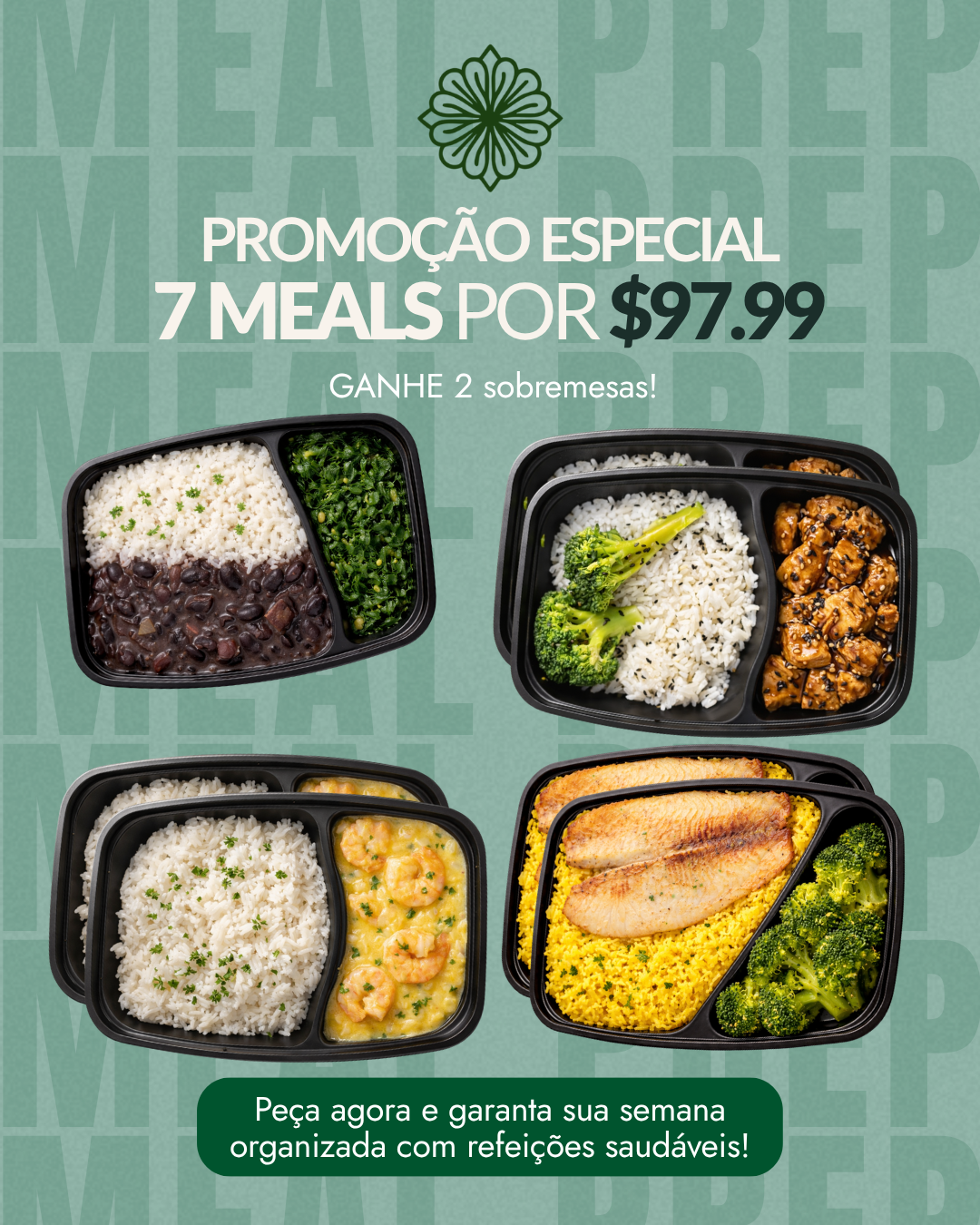 Weekly Combo — 7 Healthy Meal Preps 500g