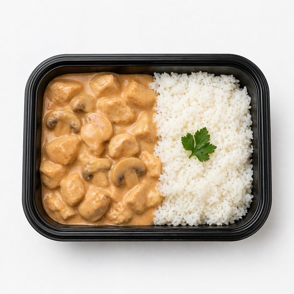 Chicken stroganoff no gluten and low sodium 500 G